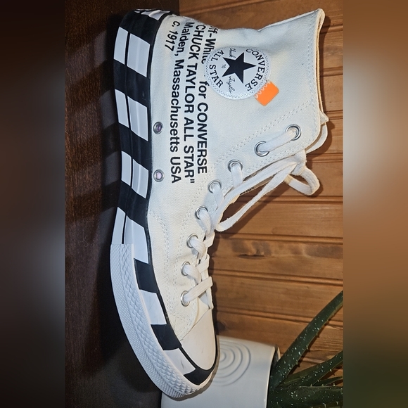 Converse Other - Off-White Coverse Chuck Taylor All Star Unisex Shoes (M11,W13)
